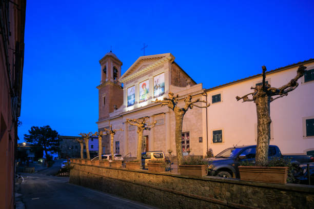 Chiesa nel centro storico di Lajatico
